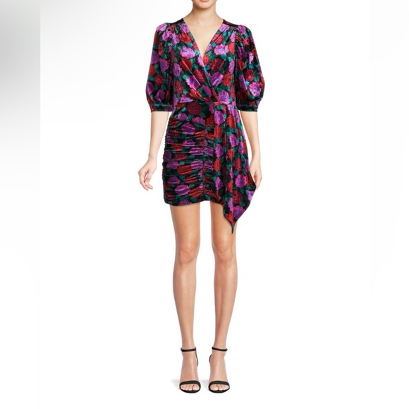 Ronny Kobo Collection Dresses & Skirts - Monica Floral Velvet Ronny Kobo dress